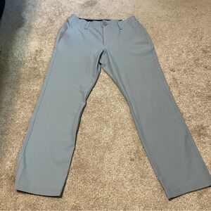 Under Armour Pants Men 30x30 Gray Athletic Style Golf Straight Leg-Worn Once